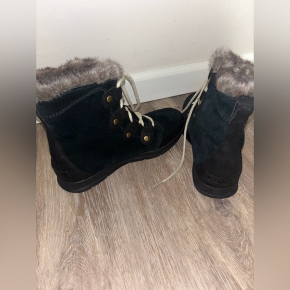 SOREL Explorer Joan boot Women’s sz 10 Black - Picture 4 of 5